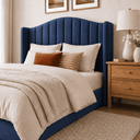 Ver imagem 4 de Cabeceira Cama Box Casal Queen 160cm Zoe Estofada Veludo Moderna