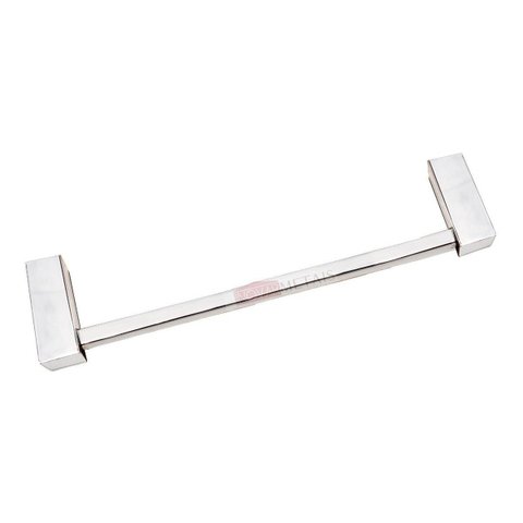 Porta Toalhas de Parede 60 Cms Quadrado Inox - Metais Ilheus