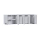 Ver imagem 5 de Armário Aéreo para Cozinha em Aço 174cm Novo Vênus Branco