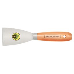 Espátula de Aço Carbono com Cabo Madeira 6cm Tramontina - Kit C/6un - 2