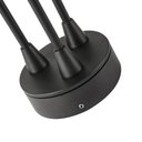 Ver imagem 4 de Luminária de Jardim Nordecor Wedi Triplo 6489 Led 15w Bivolt Preto 3000k Luz Amarela