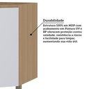 Ver imagem 4 de Balcão de Cozinha Canto Diagonal 74cm 1 Porta sem Tampo Slim Luciane Móveis