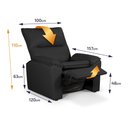 Ver imagem 3 de Poltrona do Papai Reclinável Copenhagen Corino