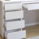 Ver imagem 7 de Escrivaninha 5 Gavetas 136CMX81CMX45CM 100% MDF