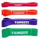 Ver imagem 1 de Kit Super Band 4 Intensidades Elásticos Power Crossfit Yangfit