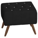 Ver imagem 1 de Puff Puf Para Sala Pes Madeira Trit Veludo SL 944 Peer