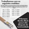 Persiana Romana Bambu Block 140larg X 160alt Natural - 10