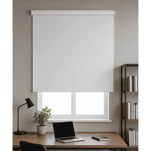 Persiana Pronta Rolo Blackout Robust 140larg X 160alt Branca