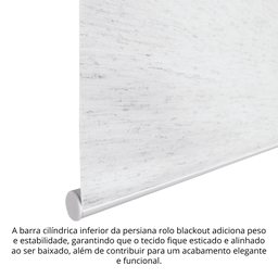 Persiana Pronta Rolo Blackout Robust 160larg X 160alt Linho - 9
