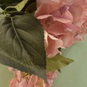 Ver imagem 4 de Flores Artificiais Buquê de Hortência com Folhas Rosa 55cm|linha Permanente Formosinha