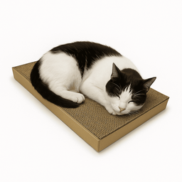 Arranhador para Gatos de Papelão Antiestresse Ecológico - 2