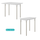 Ver imagem 5 de Mesa Dobrável Extensível para Escritório 216 Carraro Branco