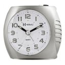 Ver imagem 1 de Relógio Despertador Herweg Analógico Prata Metálico