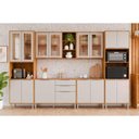 Ver imagem 1 de Cozinha Modulada Mgm 6 Peças Brilhante C6p138 Cinamomo/off