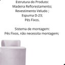 Ver imagem 2 de Puff Banquetas Athena Decorativa Veludo