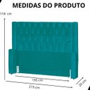 Ver imagem 6 de Cabeceira de Cama Box Estofada 195 Cm King Emma Suede