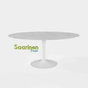 Ver imagem 1 de Mesa Saarinen Oval - Branco Extra - 1.98 X 1.22