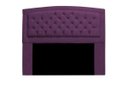 Ver imagem 1 de Cabeceira Estofada Geovana 140cm para Cama Box Casal Quarto Corino Roxo - ADJ Decor