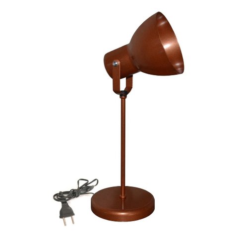 Luminaria De Mesa Articulada - Ideal Para Escritório, Home Office, Manicure - Cobre