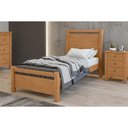 Ver imagem 1 de Cama Solteiro Reali Amendoa Clean - Lopas