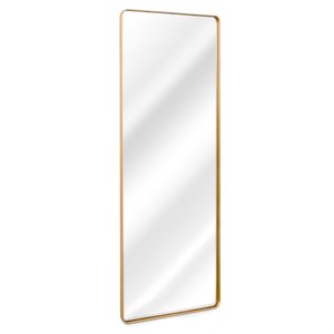 Espelho Retangular Corpo Inteiro C/ Moldura 170 X 70 Grande:dourado