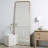 Espelho Retangular Corpo Inteiro C/ Moldura 170 X 70 Grande:dourado - 4