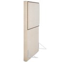 Ver imagem 2 de Cabeceira Cama Box Solteiro 100 Cm Linho Champagne
