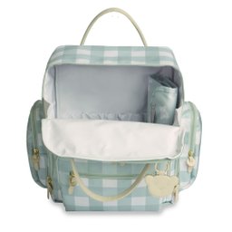 Mochila Maternidade Funcional Urban Bear Xadrez Masterbag - 4