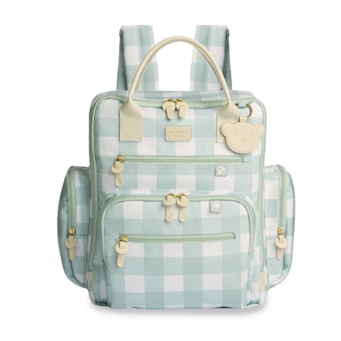 Mochila Maternidade Funcional Urban Bear Xadrez Masterbag