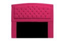 Ver imagem 1 de Cabeceira Estofada Geovana 195cm para Cama Box King Size Quarto Corino Rosa Pink - ADJ Decor