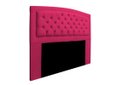 Ver imagem 2 de Cabeceira Estofada Geovana 160cm para Cama Box Queen Size Quarto Suede Rosa Pink - ADJ Decor