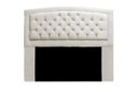 Ver imagem 1 de Cabeceira Estofada Geovana 140cm para Cama Box Casal Quarto Corino Bege - ADJ Decor