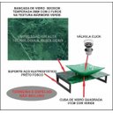 Ver imagem 5 de GABINETE DE VIDRO 50CM PARA BANHEIRO CHIPRE MÁRMORE VERDE EK