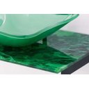 Ver imagem 3 de GABINETE DE VIDRO 50CM PARA BANHEIRO CHIPRE MÁRMORE VERDE EK