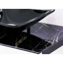 Ver imagem 3 de GABINETE DE VIDRO 50CM PARA BANHEIRO CHIPRE MÁRMORE PRETO EK