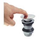 Ver imagem 4 de Gabinete de Vidro 50cm para Banheiro Chipre Mármore Branco Ek