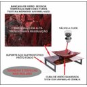 Ver imagem 5 de GABINETE DE VIDRO 50CM PARA BANHEIRO CHIPRE MÁRMORE AVERMELHADO EK