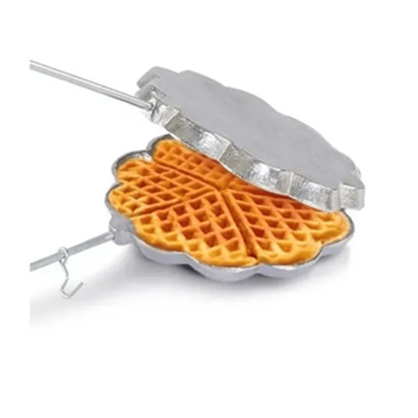 Forma de Waffle Manual Alumínio Fundido maçãSTORE - 2