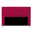 Ver imagem 1 de Cabeceira Estofada Bianca 160cm para Cama Box Queen Size Quarto Suede Rosa Pink - ADJ Decor