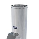 Ver imagem 2 de Moinho de Pão para Farinha de Rosca com Labirinto 1/2 Cv 80kg/h Mp 220v - Metvisa