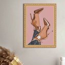 Ver imagem 2 de Quadro Decorativo Saltos 24x18cm - com Vidro:moldura Preta