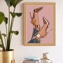 Ver imagem 1 de Quadro Decorativo Saltos 24x18cm - com Vidro:moldura Preta