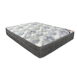 Cama Box com Baú Casal + Colchão de Molas Ensacadas - Ortobom - Iso Superpocket 138x188x67cm Branco - 2