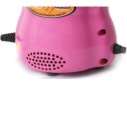 Inflador de Balões Bônus 2 Bicos Doméstico Rosa ID-02  - 6