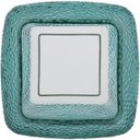 Ver imagem 5 de Vaso Decorativo Cachepô Enfeite 25x14x14cm Vidro Azul