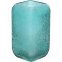 Ver imagem 3 de Vaso Decorativo Cachepô Enfeite 25x14x14cm Vidro Azul