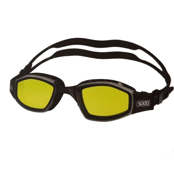 Óculos de natação Speedo Invictus / Preto-Amarelo