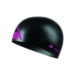 Touca Silicone Aqua Sphere Energize / Preto-Roxo - 2