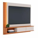 Ver imagem 1 de Painel Home Suspenso Egeu para Tv até 65 Polegadas Off White Matte-freijo Off White Matte-freijo
