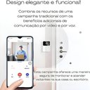 Ver imagem 2 de Campainha Câmera Wi-fi sem Fio Interfone Inteligente Áudio